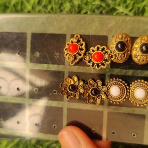 4 Combo Bohemian Studs