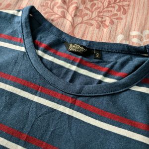 Striped Round Neck Tshirt