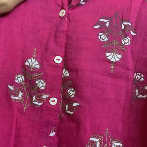 Rose Colour Kurta