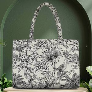 Mini Wesst White And Black Tote Bag