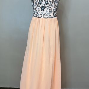 Embellished Gown With Tag