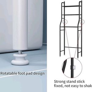 Multi-Layer The Toilet Storage Rack Metal