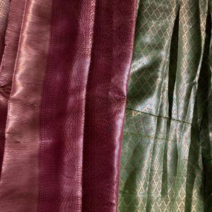 Fixed-Price Drop!!New Pattu  Silk Sare