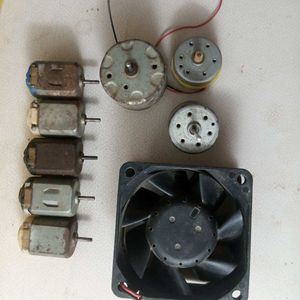 DC Motors And Computer Fan