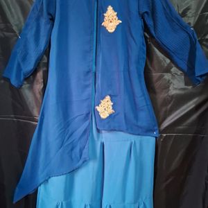 Gown With Attached Jacket