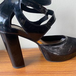 Black Platform Heels