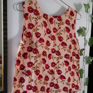 Hand Made Floral Top