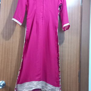 Pink Heavy Kurta