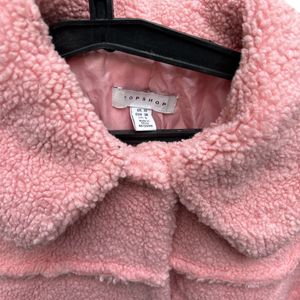 PINK TEDDY COAT