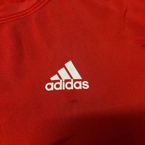 Original Adidas Red Tshirt