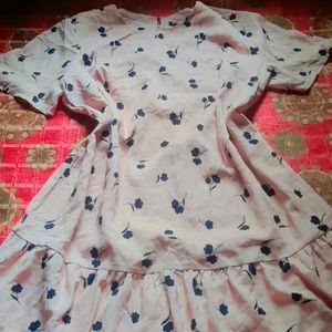 Flower Print Dress