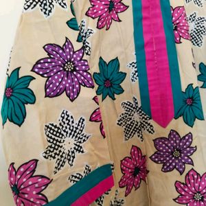 Floral Printed 3xl Kurta Salwaar Set