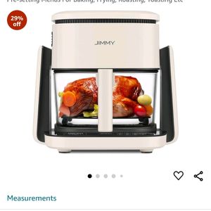 New Jimmy Air/Pan Fryer 2in1 4L 1500 Watt