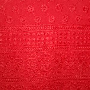 Red Kurti For Teen Girls