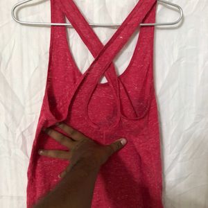 Puma Pink Printed Tank