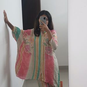 Embroided Designer Kaftan