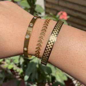 3pcs Combo Gold Plated Bracelet