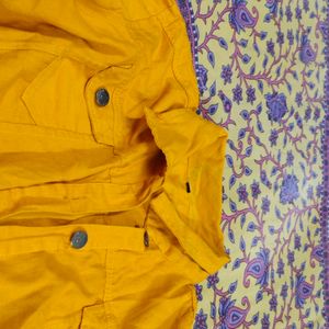 Mustard Yellow Short Jacket