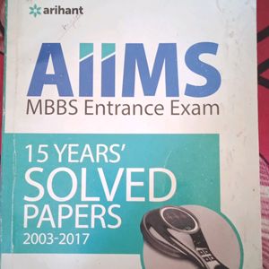 AIIMS  MBBS 15 years solved papers