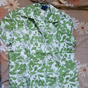 Green Top/shirt For Women