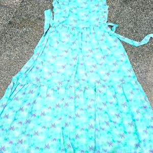 Green Butterfly Dress