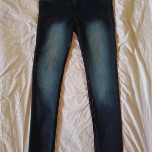 Dark Blue Denim Jeans