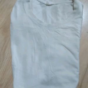 Pure Cotton White T-shirt