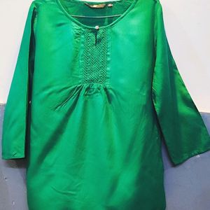 Green Tunic Top