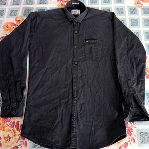 Black Crunchi And Casual Shirt