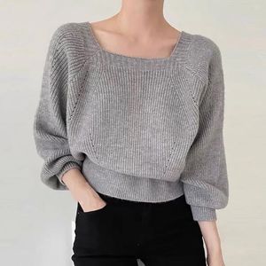 Square Neck Sweater