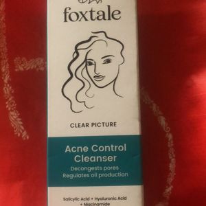 Foxtale Acne Control Cleanser