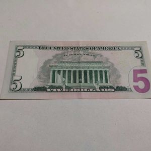 5 American Dollars