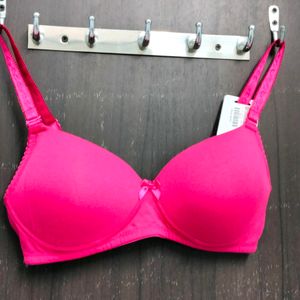 dark pink bra