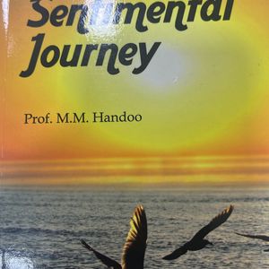 Book Sentimental Journey By Prof MM Handoo