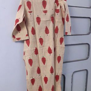 Kurti With Collar