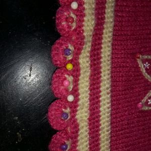 New Handmade Pink Sweater