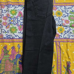 Zara Black 32inch Waist Used Jeans