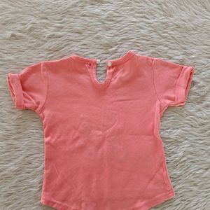 Peach Tshirt (Girls)