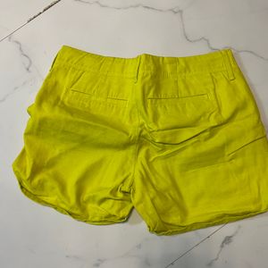 Neon Green Women/girls Shorts- Size 30