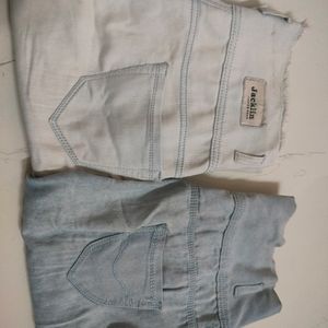 Combo Denim Jeans Slightly Used