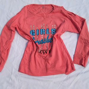 Pink Cute Girls Sweatshirt