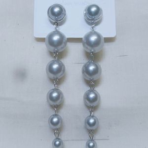 Brand New Long Pearl Earrings