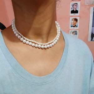 KOREAN DOUBLE LAYERS NECKPIECE