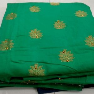 Banarasi Silk Green Saree