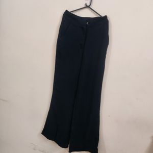 Navy Blue Flare Pants.