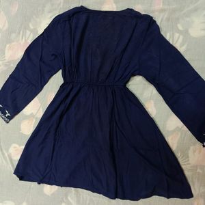 Cotton Blue Dress