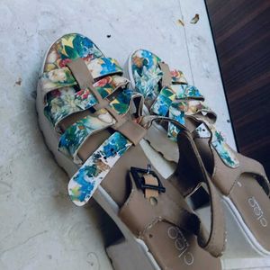 Multicolour,Multistrap Wedges.