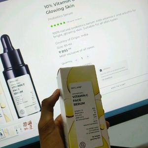 Brillare Vitamin C Face Serum 100% Natural