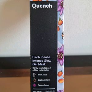 QUENCH COMBO - GLOW GEL MASK + EXFOLIATING CREAM