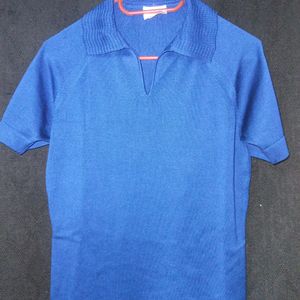 Womane David Keys Blue T Shirt